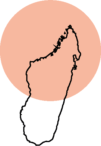 马达加斯加Karte von Madagascar